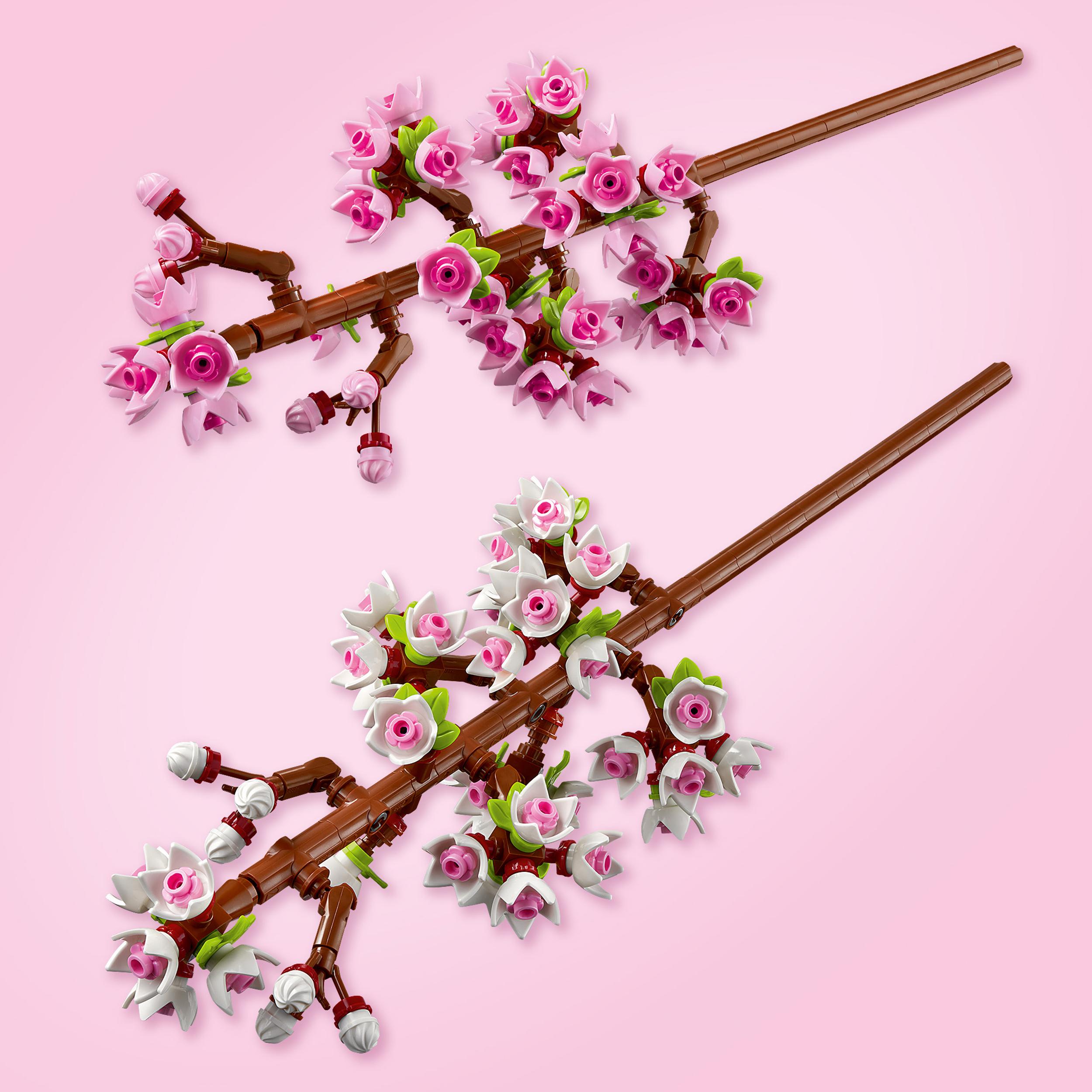 Voir la diapositive 7 : LEGO LEGO Botanicals 40725 Les Fleurs de Cerisier - Jouet pour Fille & Garçon dès 8 ans - Déco