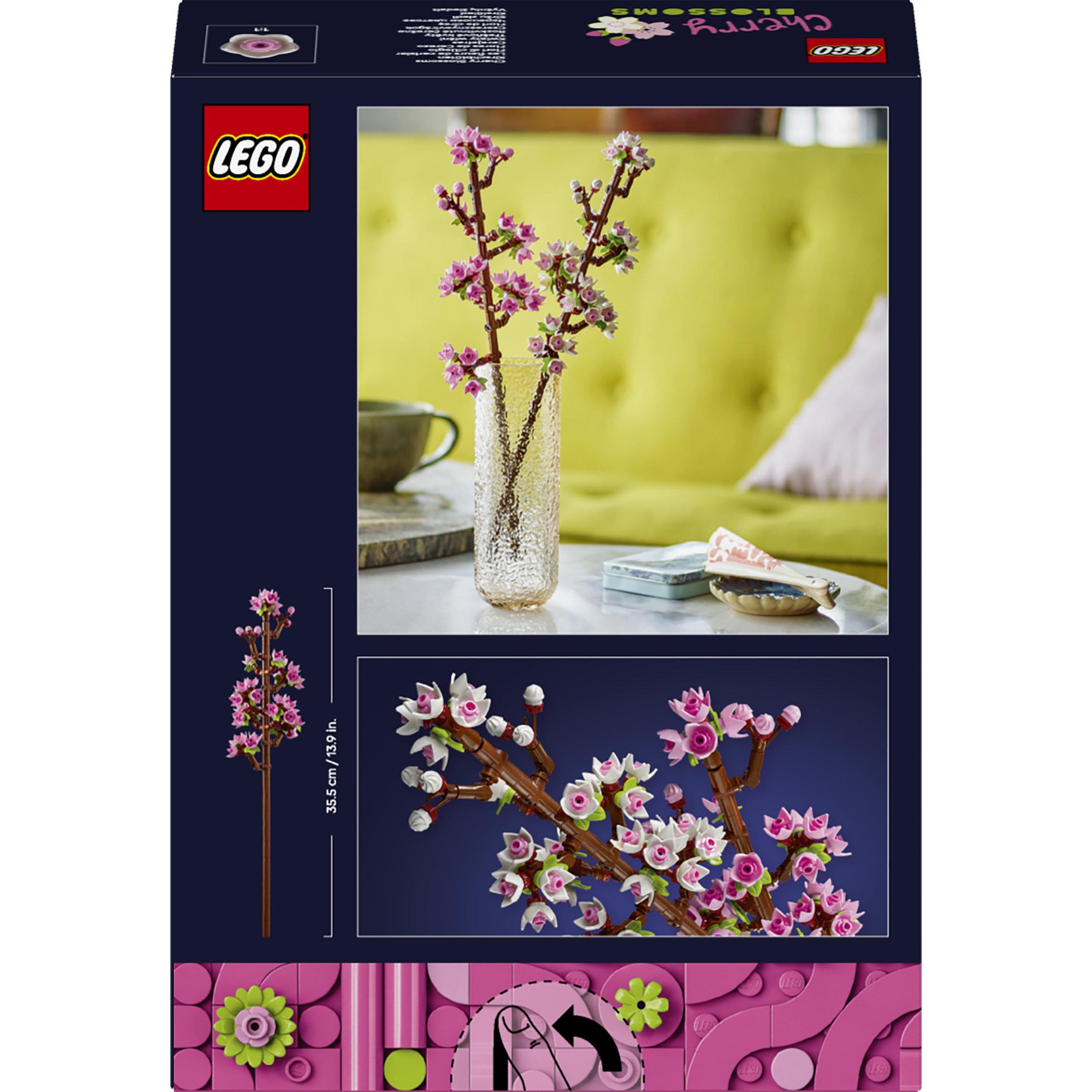 Voir la diapositive 8 : LEGO LEGO Botanicals 40725 Les Fleurs de Cerisier - Jouet pour Fille & Garçon dès 8 ans - Déco