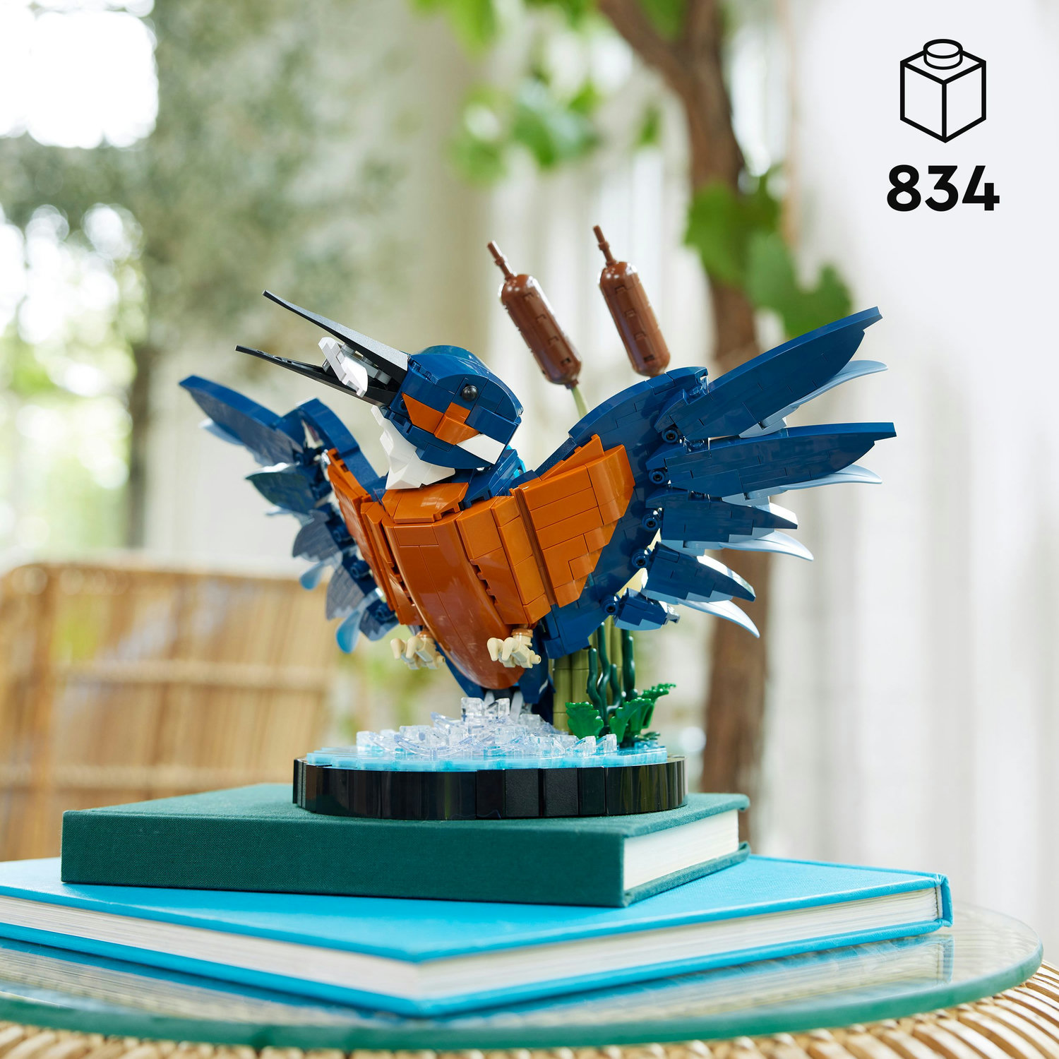 Voir la diapositive 3 : LEGO LEGO Icons 10331 Le Martin-pêcheur, Kit de Maquette pour Adultes, Idée Cadeau de Décoration Maison ou Bureau