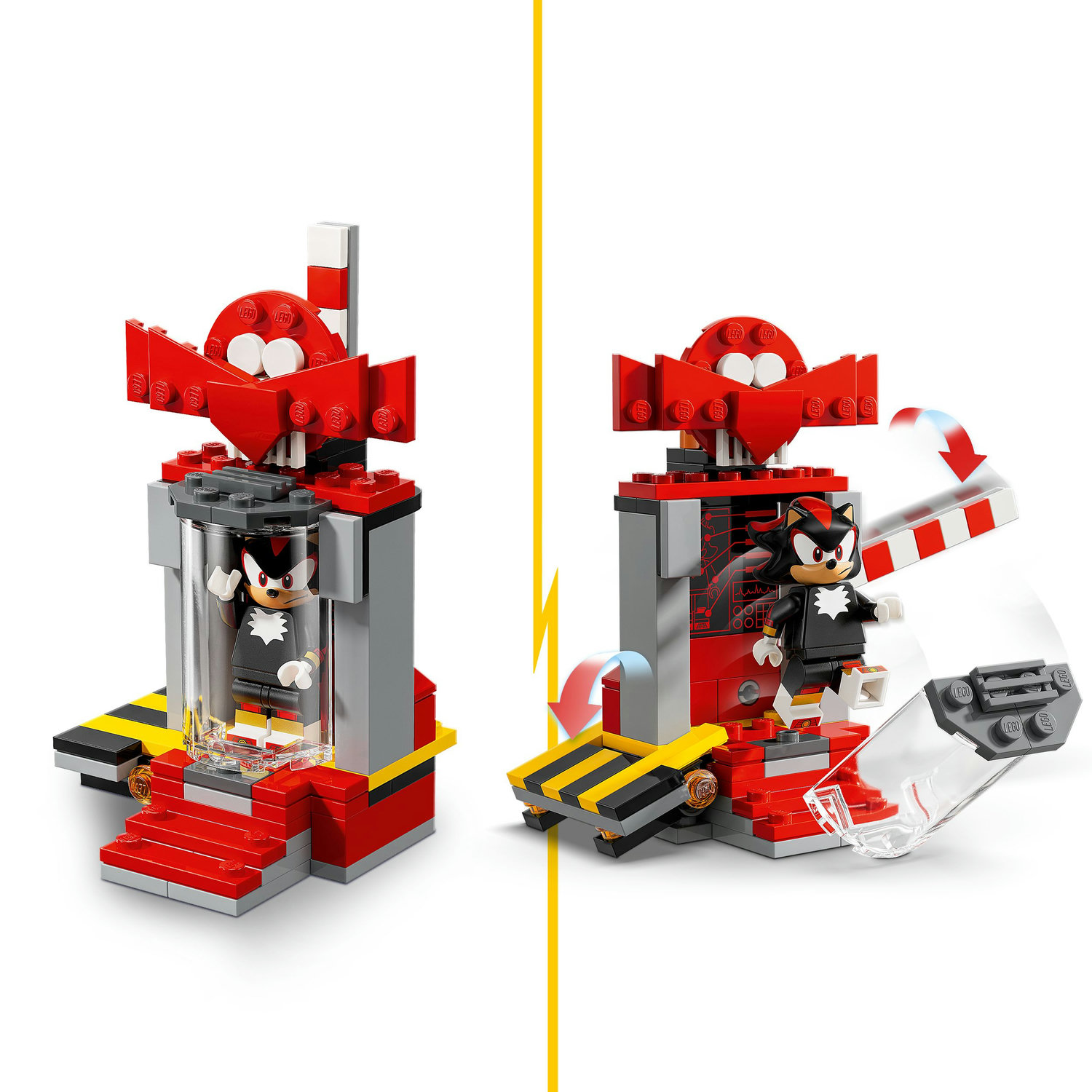 Voir la diapositive 5 : LEGO Sonic Le Hedgehog 76995 L'Évasion de Shadow, Jouet de Moto, Figurines de Personnages Sonic du Jeu Vidéo