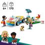 Voir la diapositive 3 : LEGO Friends 42609 La Voiture Électrique et la Borne de Recharge, Jouet de Voiture, avec les Figurines Nova et Zac