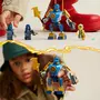 LEGO NINJAGO 71805 Pack de Combat : le Robot de Jay, Jouet de Ninja pour Enfants avec Figurines incluant Jay