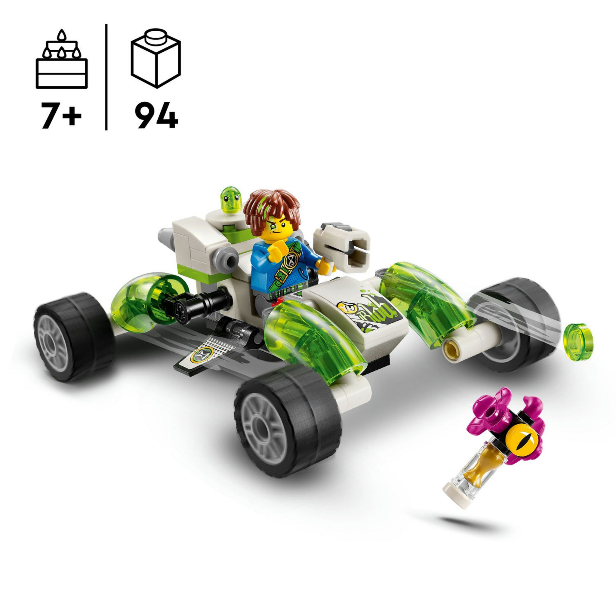 Voir la diapositive 2 : LEGO DREAMZzz 71471 La Voiture tout-terrain de Mateo, Jouet avec Figurines, Buggy et Quadcopter Convertibles
