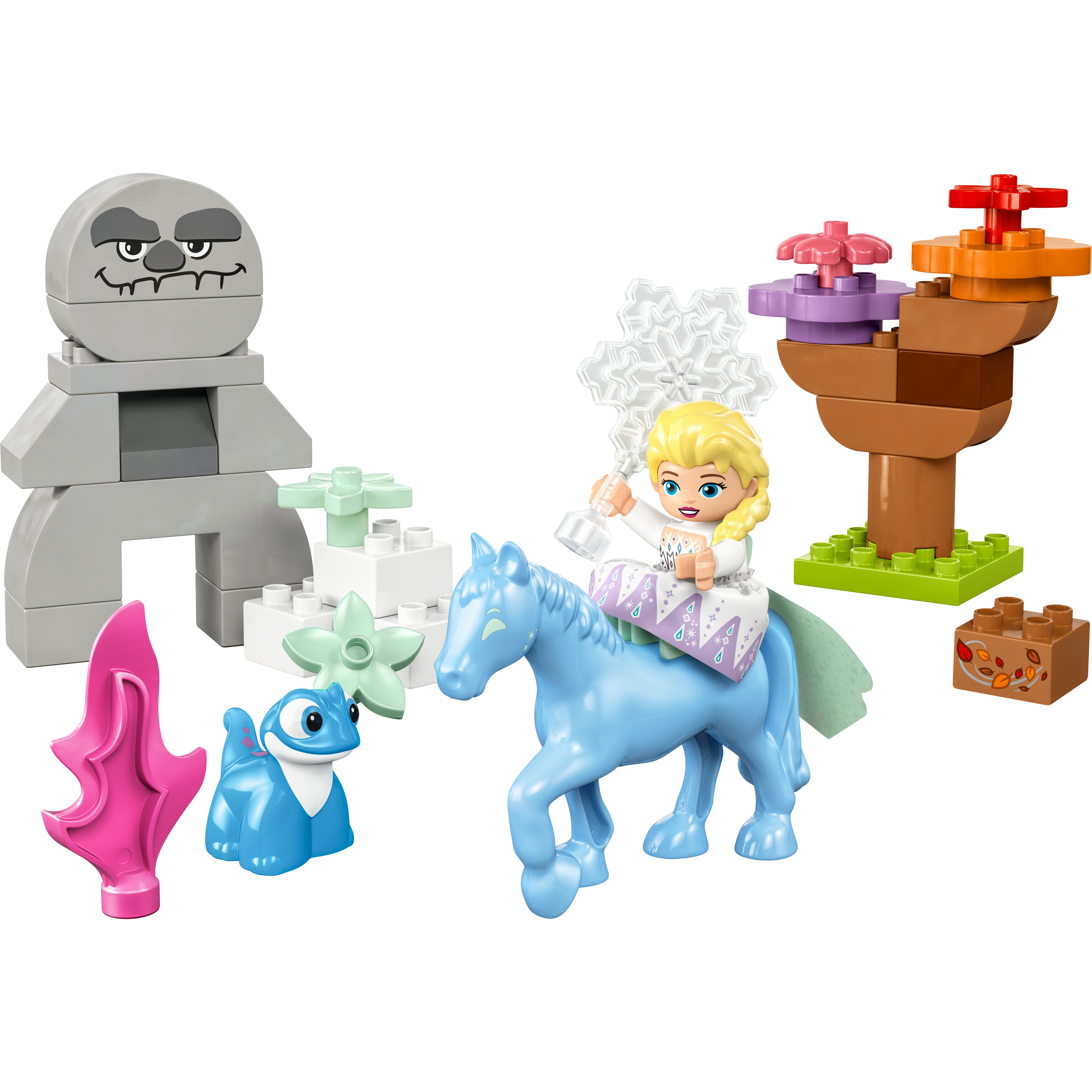 Voir la diapositive 2 : LEGO DUPLO 10418 - Elsa et Bruni dans la forêt enchanté Disney Reine des Neiges