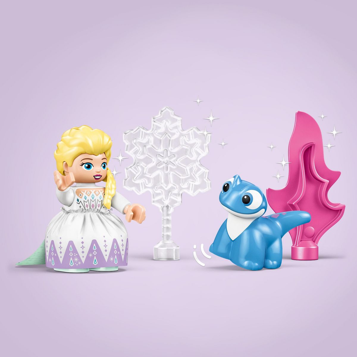 LEGO DUPLO 10418 - Elsa et Bruni dans la forêt enchanté Disney Reine des Neiges