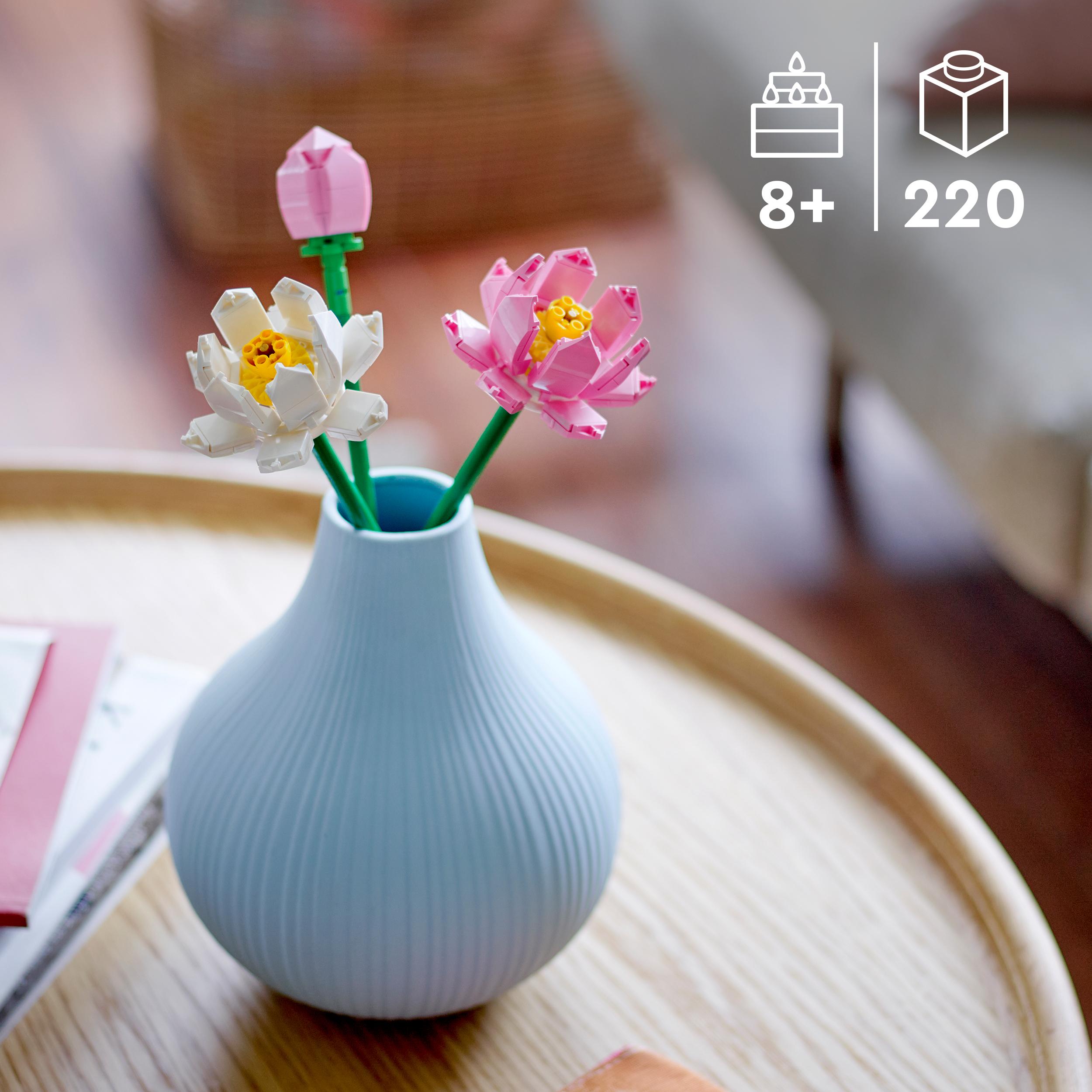Voir la diapositive 3 : LEGO LEGO Botanicals 40647 Les Fleurs de Lotus - Jeu de construction dès 8 ans