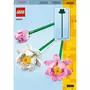 LEGO Creator 40647 Les Fleurs de Lotus, Kit de Construction pour Filles et Garçons Dès 8 Ans, avec 3 Fleurs Artificielles
