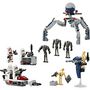 Voir la diapositive 2 : LEGO Star Wars 75372 Pack de Combat des Clone Troopers et Droïdes de Combat, Jouet avec Speeder Bike et Figurine