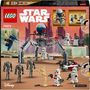 Voir la diapositive 8 : LEGO Star Wars 75372 Pack de Combat des Clone Troopers et Droïdes de Combat, Jouet avec Speeder Bike et Figurine