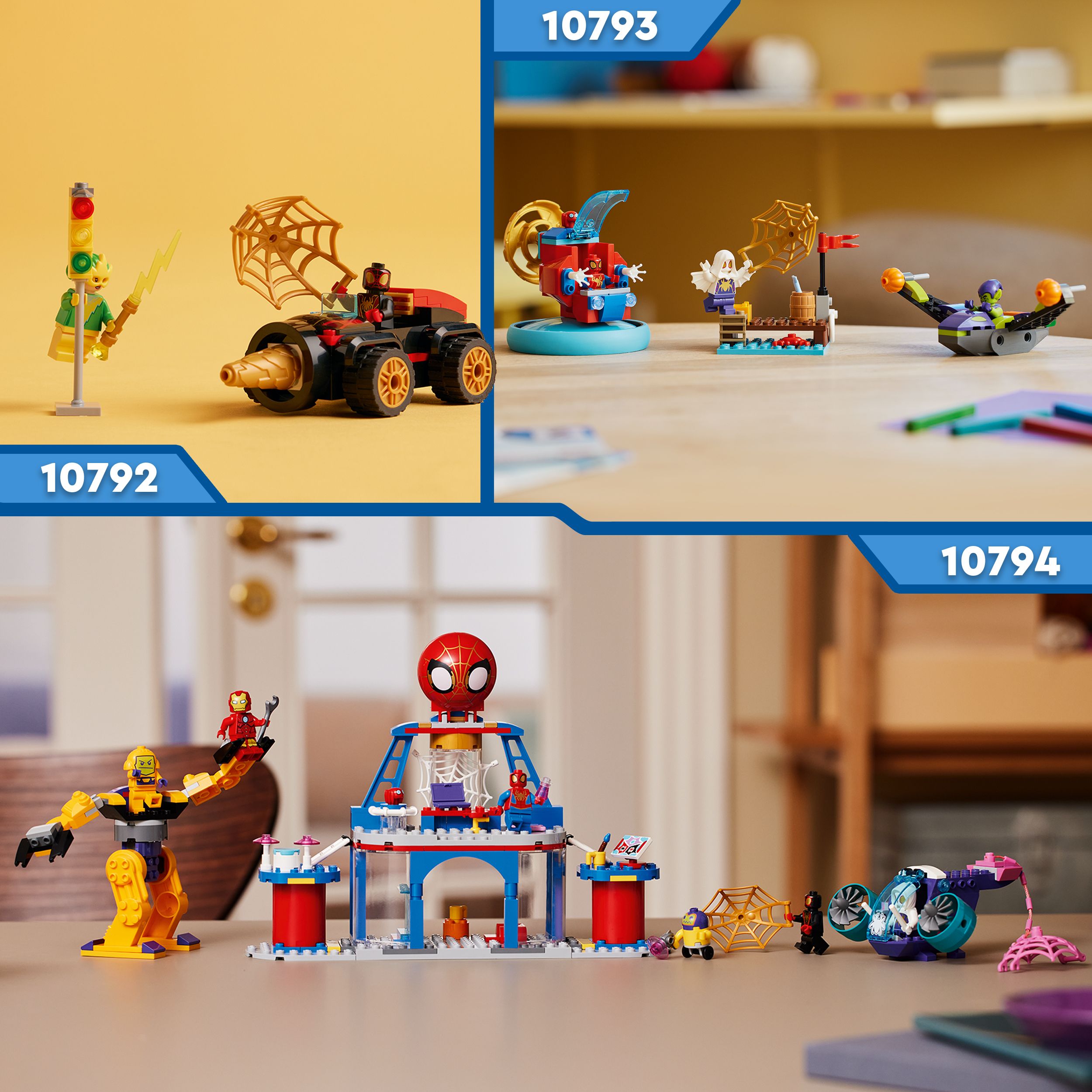 Voir la diapositive 6 : LEGO Marvel 10793 - Spidey contre le Bouffon Vert