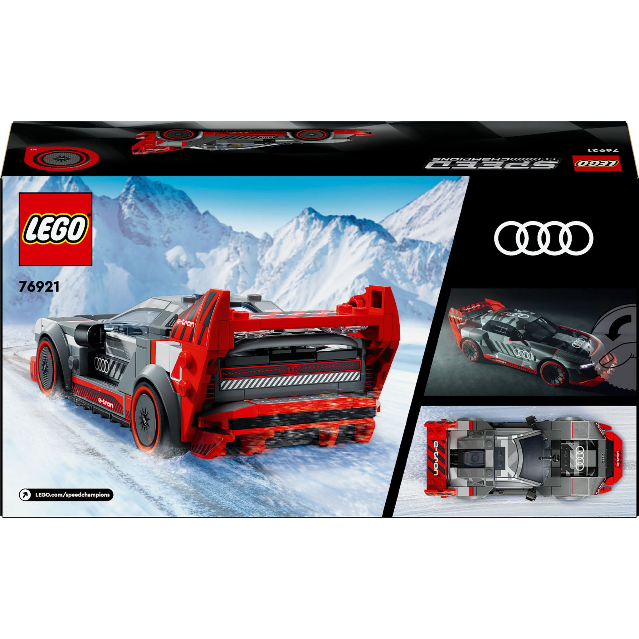 Voir la diapositive 8 : LEGO LEGO Speed Champions 76921 Voiture de Course Audi S1 e-Tron Quattro, Véhicule Jouet