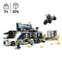 Voir la diapositive 2 : LEGO City 60418 Le Laboratoire de Police Scientifique Mobile, Jouet de Quad, Cadeau Enfants Dès 7 Ans, et Minifigurines