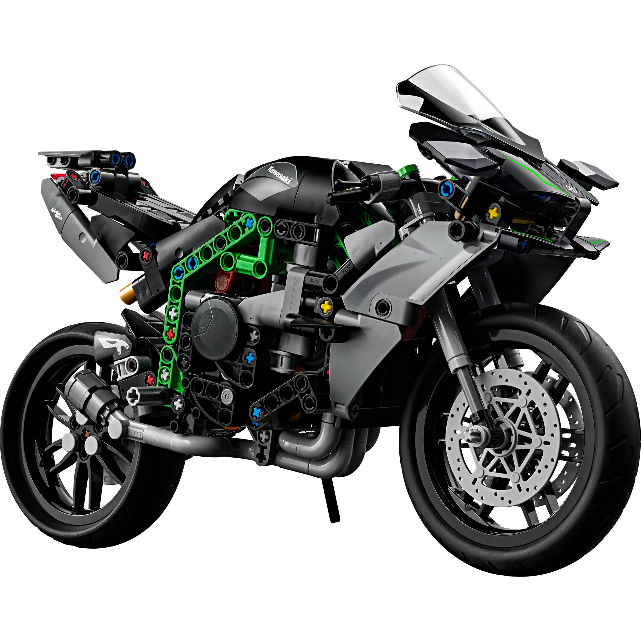 Voir la diapositive 2 : LEGO LEGO Technic 42170 La Moto Kawasaki Ninja H2R, Idée Cadeau pour Enfants, Jouet Créatif