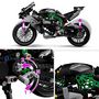 Voir la diapositive 5 : LEGO LEGO Technic 42170 La Moto Kawasaki Ninja H2R, Idée Cadeau pour Enfants, Jouet Créatif