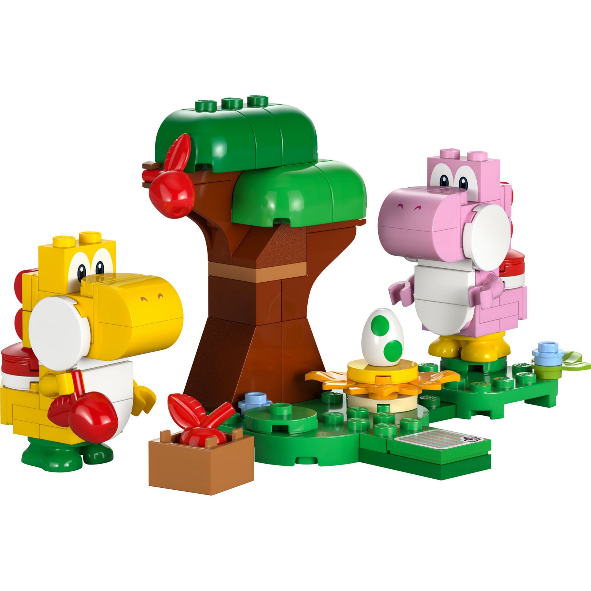 Voir la diapositive 2 : LEGO Super Mario 71428 Ensemble d'Extension Forêt de Yoshi, Jouet pour Enfants avec 2 Figurines Yoshi