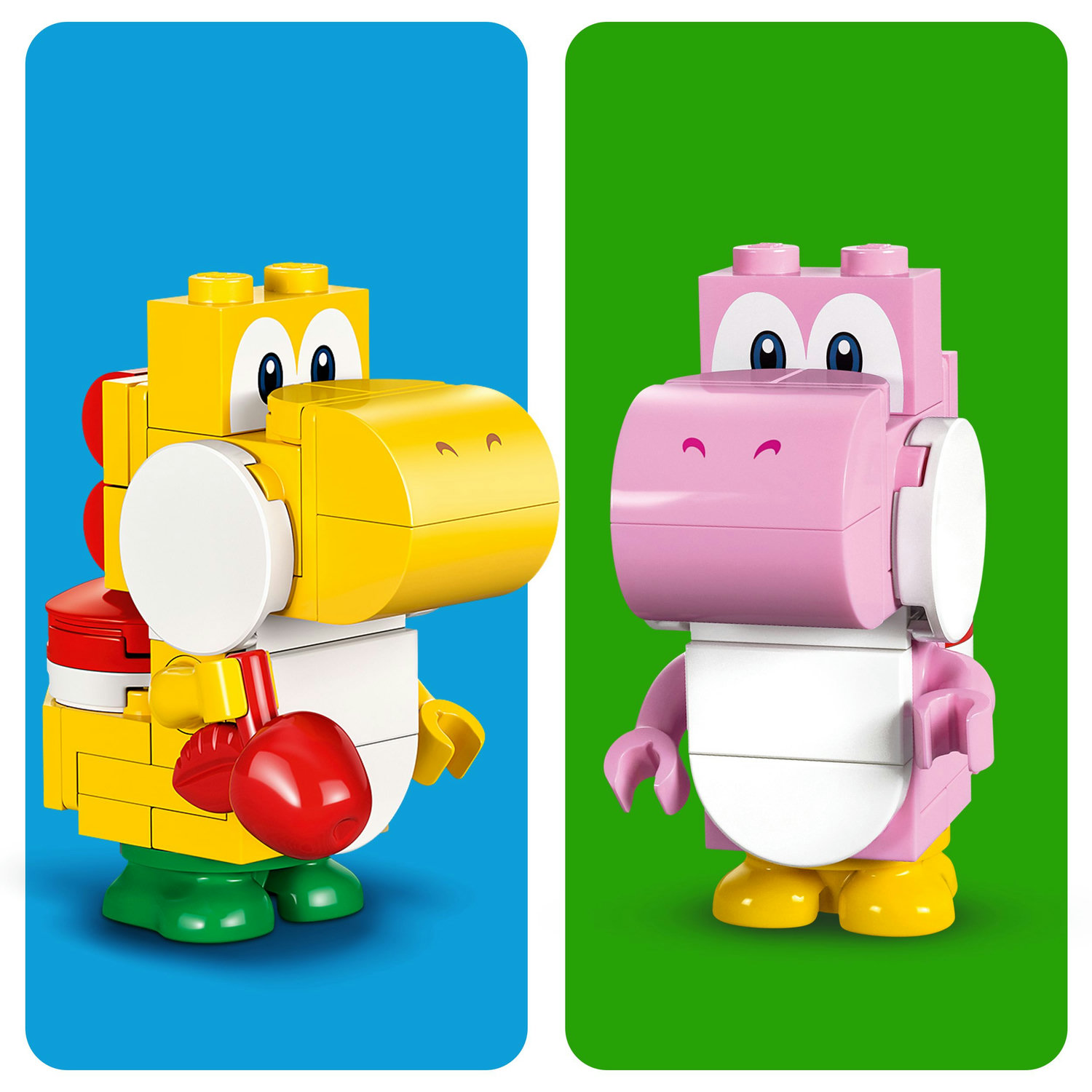 Voir la diapositive 5 : LEGO Super Mario 71428 Ensemble d'Extension Forêt de Yoshi, Jouet pour Enfants avec 2 Figurines Yoshi