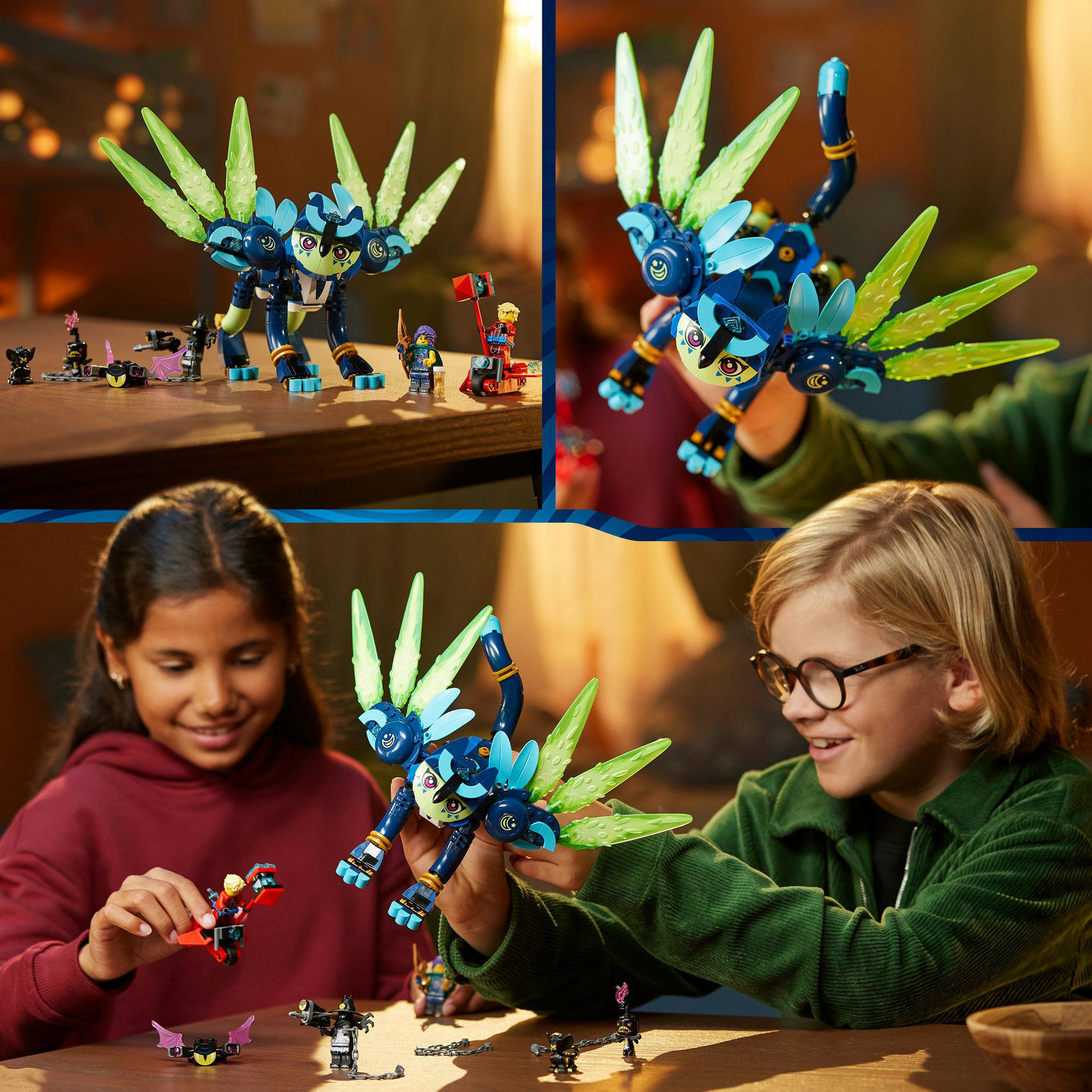 Voir la diapositive 6 : LEGO DREAMZzz 71476 Zoey et Zian, le Chat-Hibou, Jouet de Figurines pour Enfants, avec un Animal Fabuleux à Construire