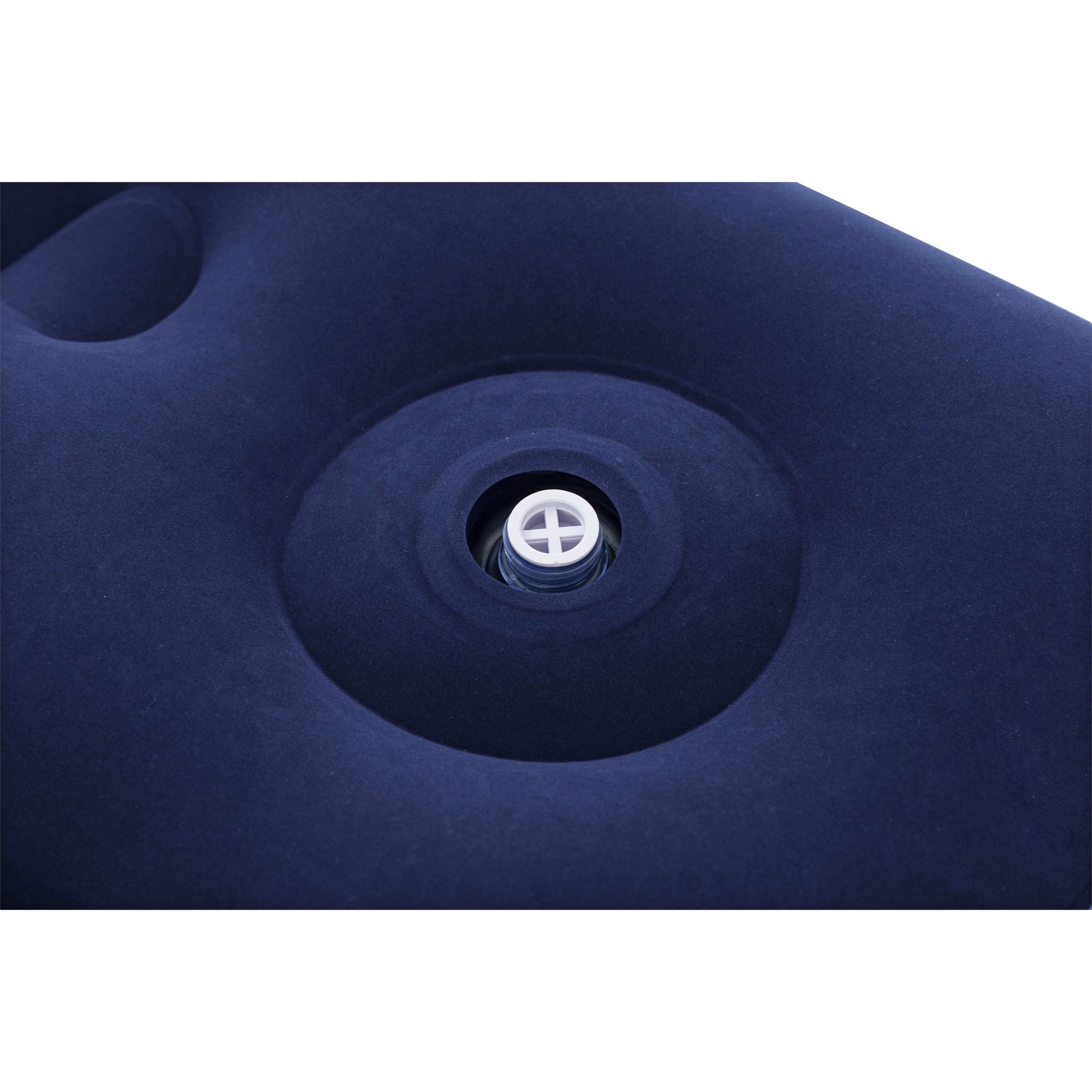 Voir la diapositive 4 : BESTWAY Matelas gonflable avec pompe à pied intégrée 2 places 191 m x 137 x 22 cm - Bleu