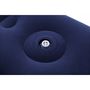 Voir la diapositive 4 : BESTWAY Matelas gonflable avec pompe à pied intégrée 2 places 191 m x 137 x 22 cm - Bleu