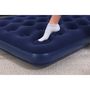 Voir la diapositive 5 : BESTWAY Matelas gonflable avec pompe à pied intégrée 2 places 191 m x 137 x 22 cm - Bleu