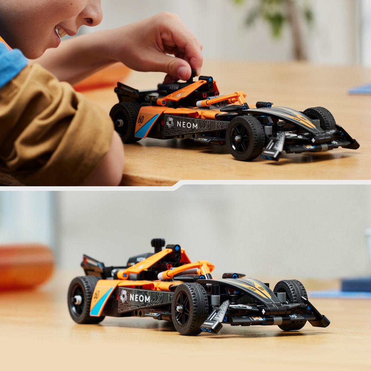 LEGO LEGO Technic 42169 NEOM McLaren Formula E Race Car, Jouet de Voiture, Cadeau Jeu Créatif