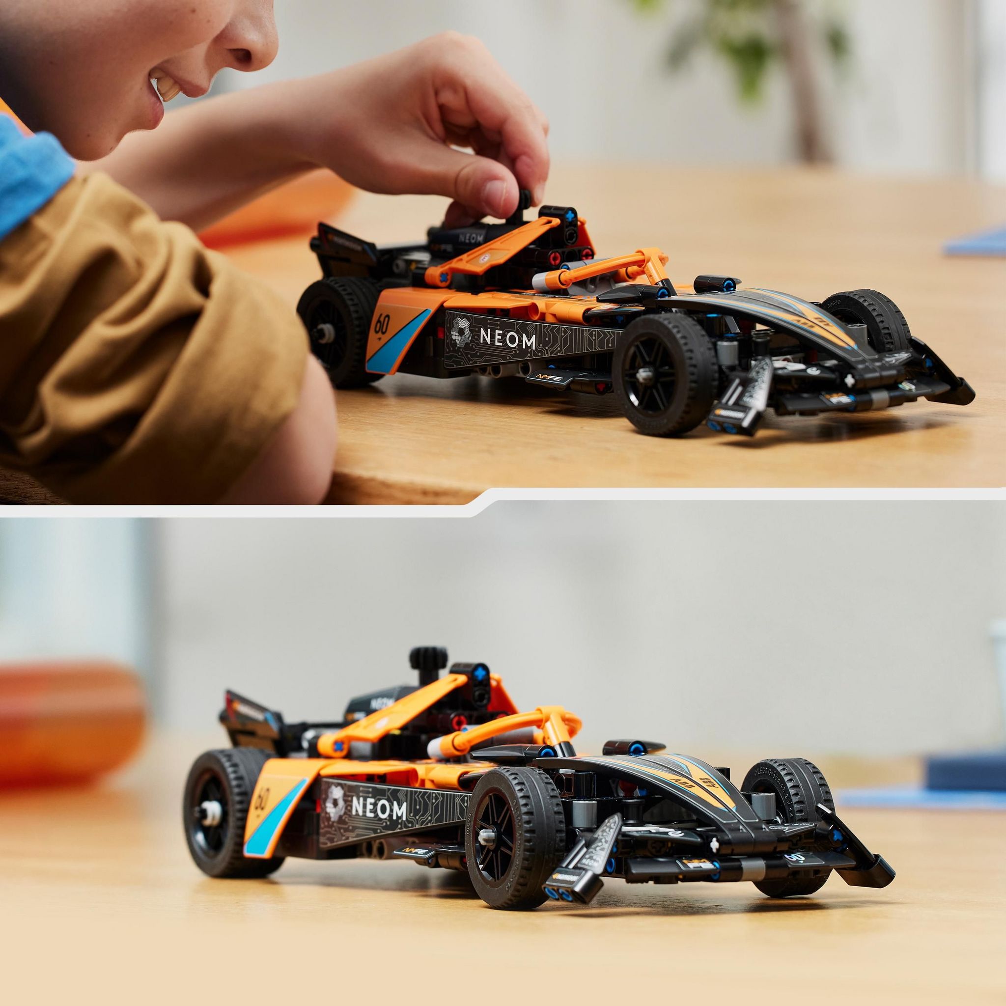 Voir la diapositive 6 : LEGO LEGO Technic 42169 NEOM McLaren Formula E Race Car, Jouet de Voiture, Cadeau Jeu Créatif