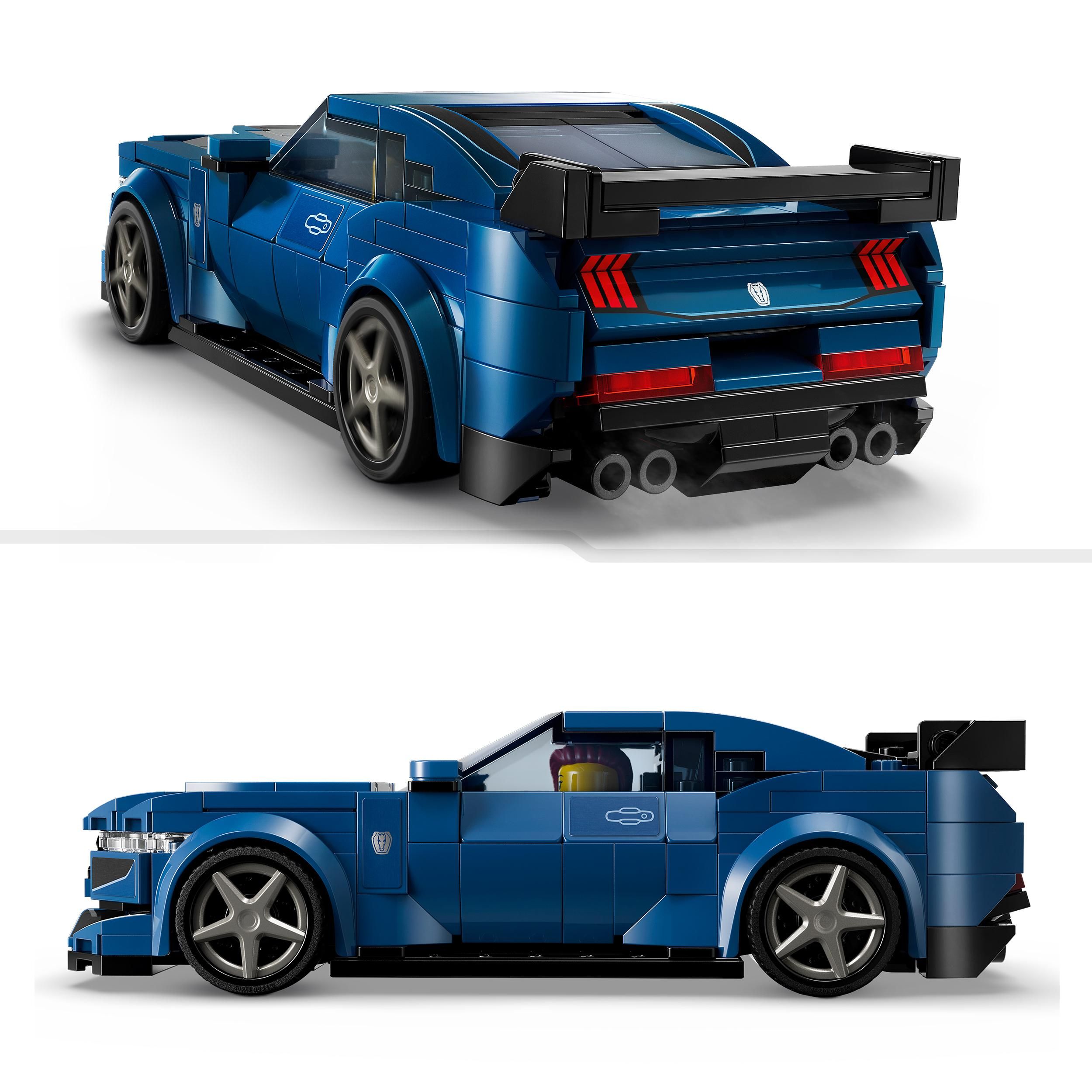 Voir la diapositive 5 : LEGO LEGO Speed Champions 76920 La Voiture de Sport Ford Mustang Dark Horse, Set pour Enfants