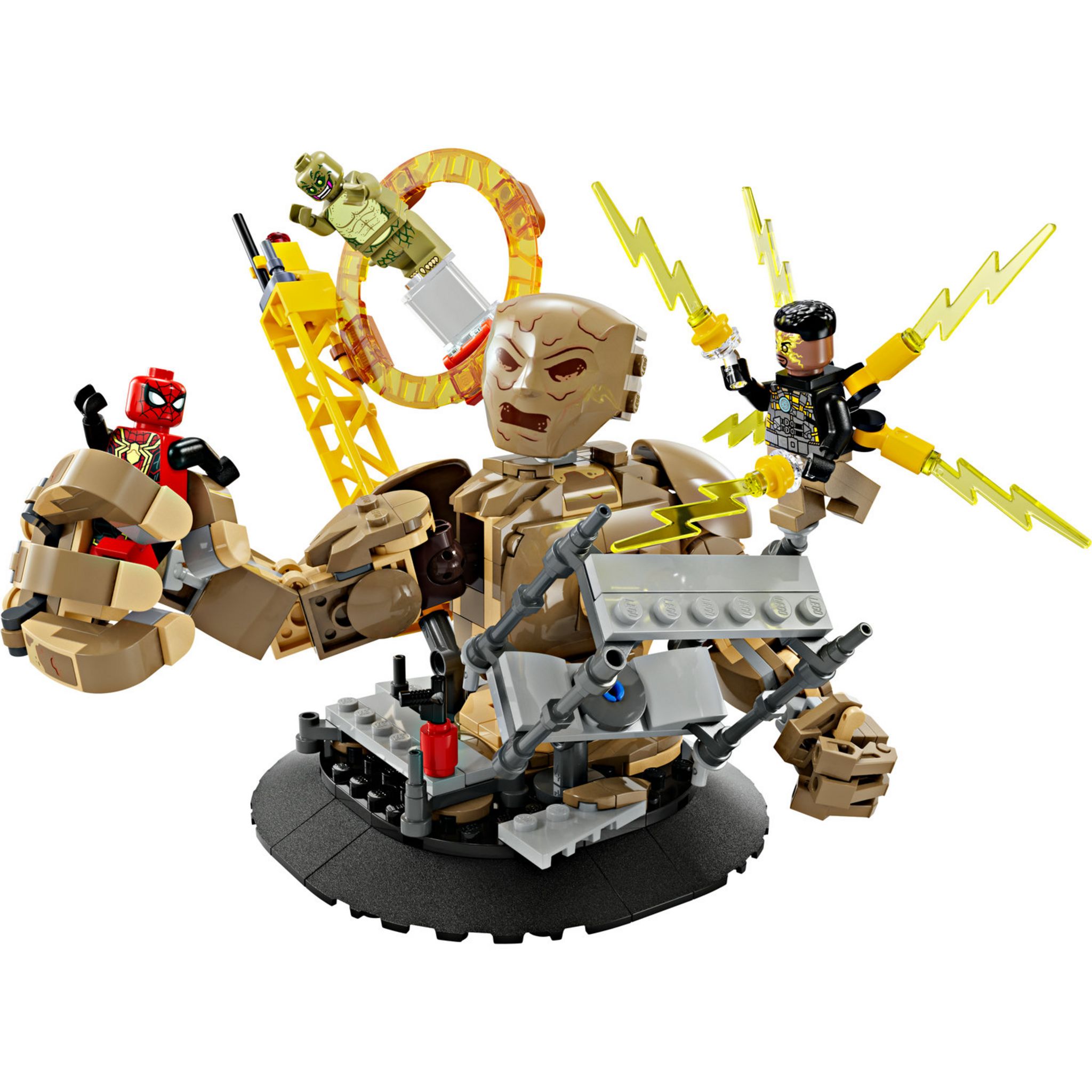 Voir la diapositive 2 : LEGO Marvel 76280 Spider-Man contre l'Homme-Sable : la Bataille Finale, Jouet avec Minifigurines de Super-Héros