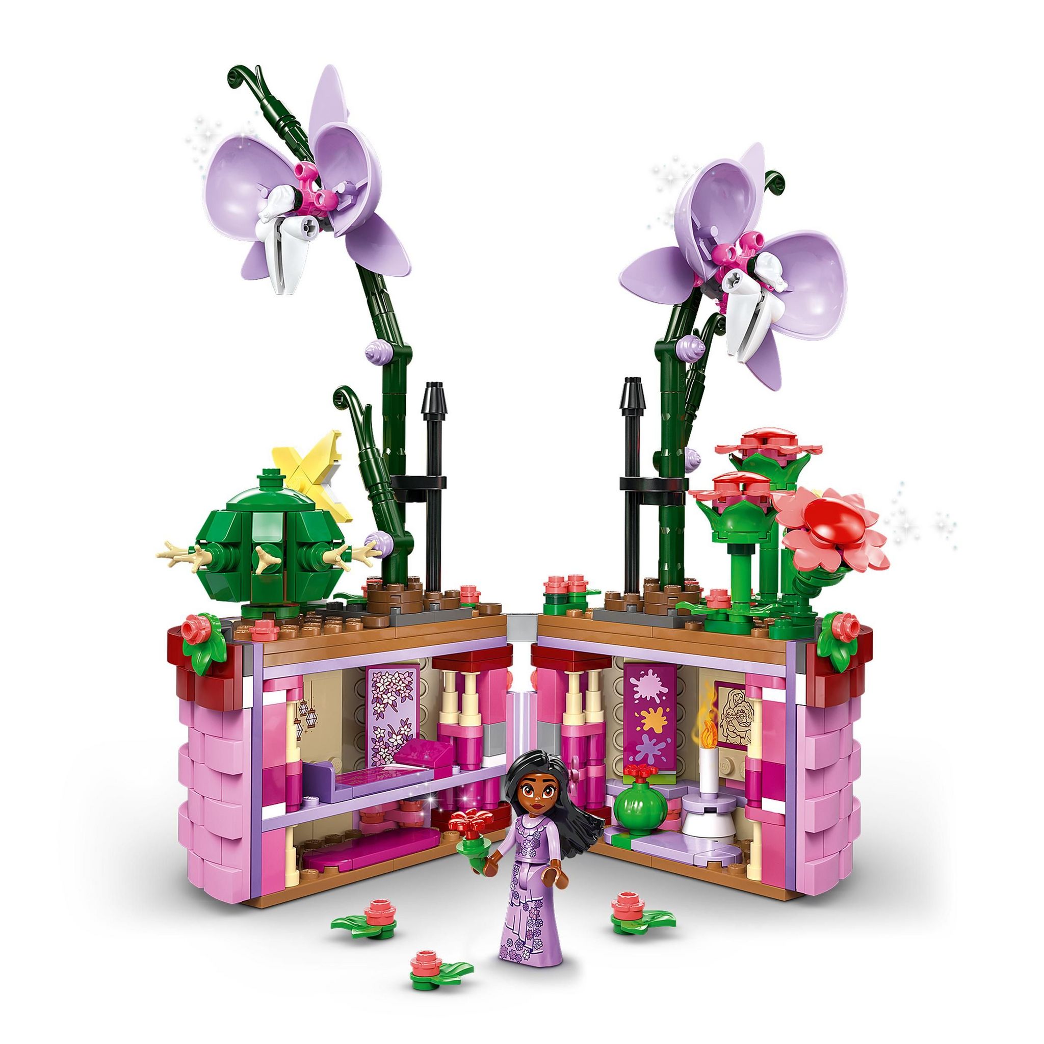 Voir la diapositive 4 : LEGO LEGO Disney Encanto 43237 Le Pot de Fleurs d'Isabela, Mini-Poupée Personnage du Film