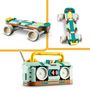 Voir la diapositive 5 : LEGO Creator 3en1 31148 Les Patins à Roulettes Rétro, Jouet avec Mini-Skateboard et Boombox, Décoration Rétro