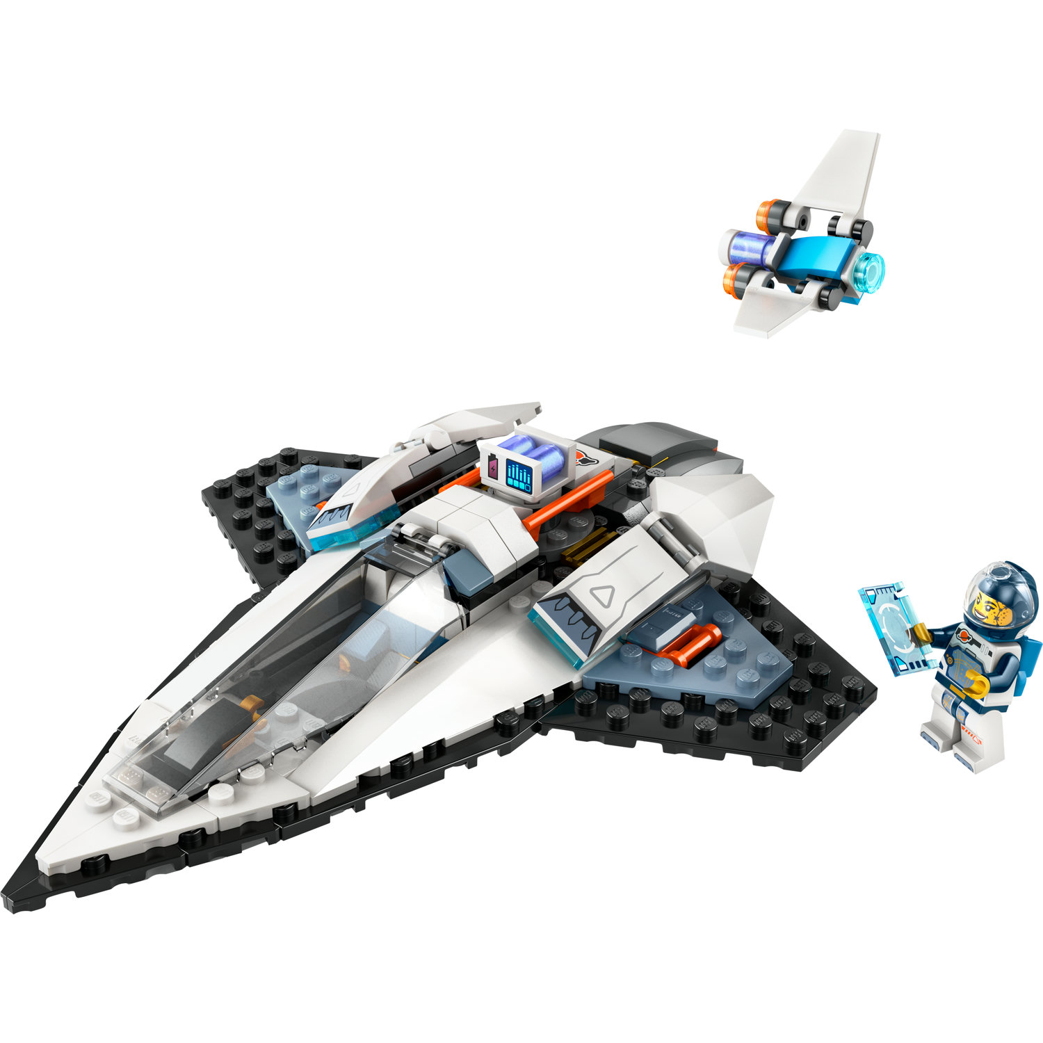 Voir la diapositive 2 : LEGO LEGO 60430 City Le Vaisseau Interstellaire, Jouet sur l'Espace, Cadeau Enfants Dès 6 Ans, Jeu Créatif avec Minifigurines