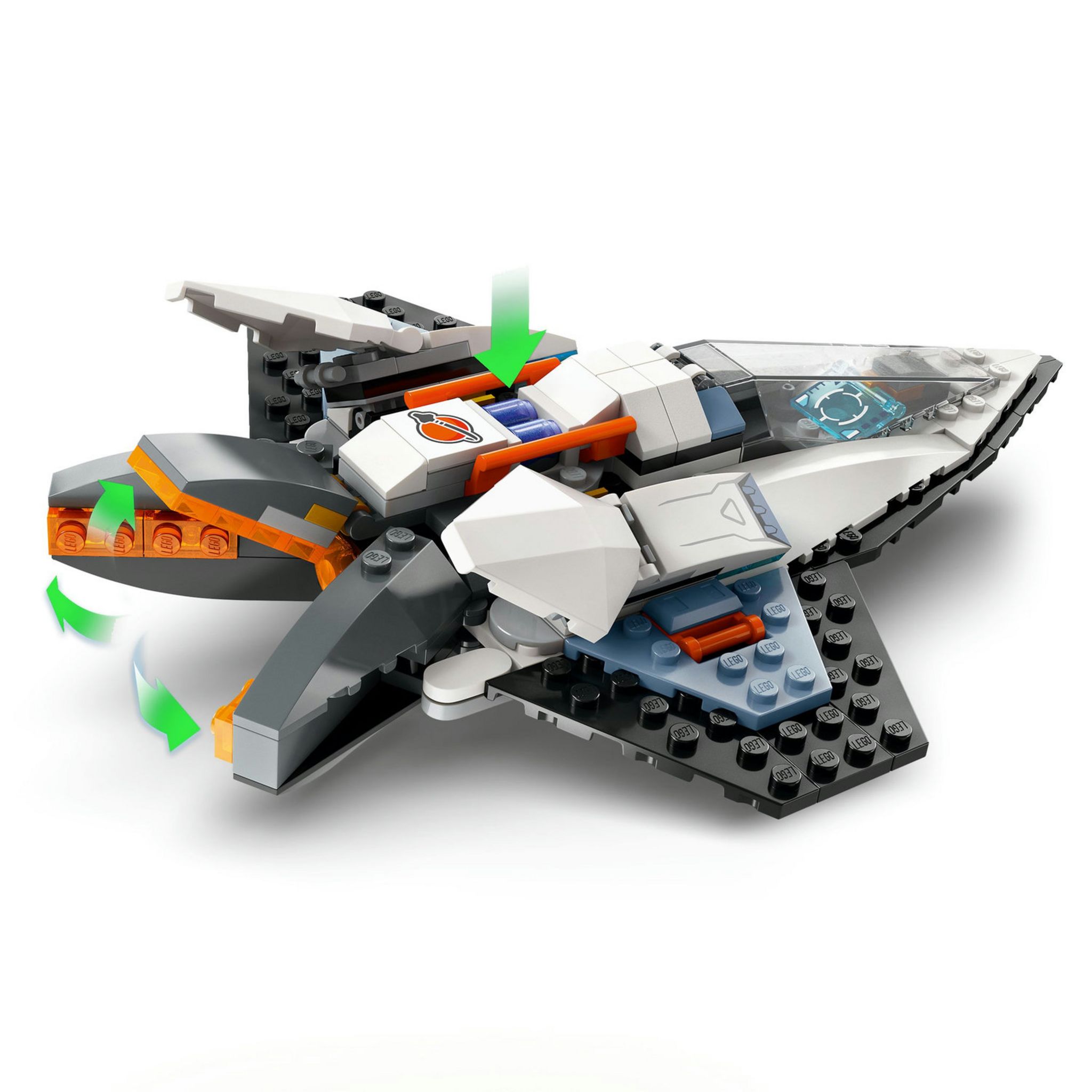 Voir la diapositive 4 : LEGO City 60430 Le Vaisseau Interstellaire, Jouet sur l'Espace, Cadeau Enfants Dès 6 Ans, Jeu Créatif avec Minifigurines