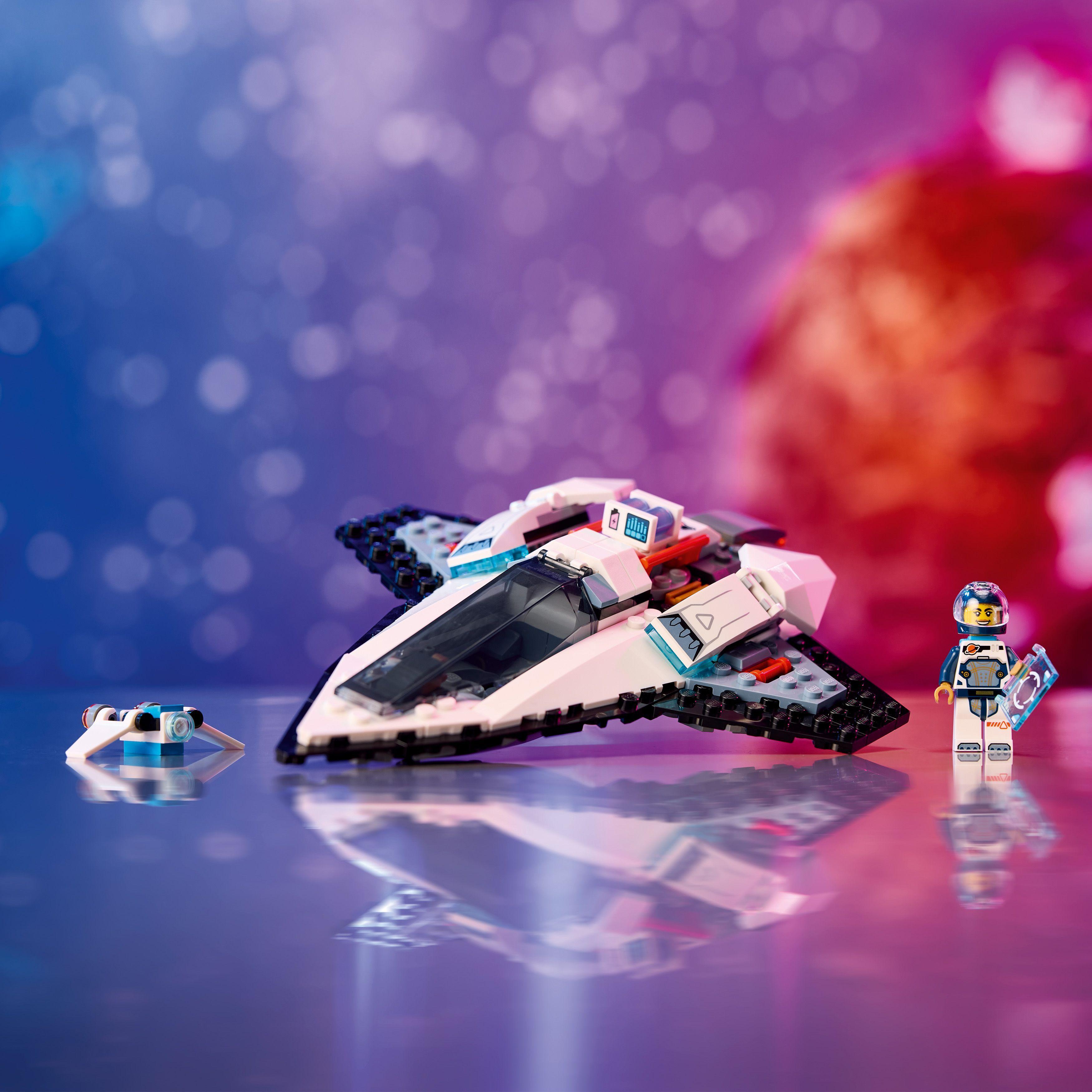 Voir la diapositive 3 : LEGO LEGO 60430 City Le Vaisseau Interstellaire, Jouet sur l'Espace, Cadeau Enfants Dès 6 Ans, Jeu Créatif avec Minifigurines