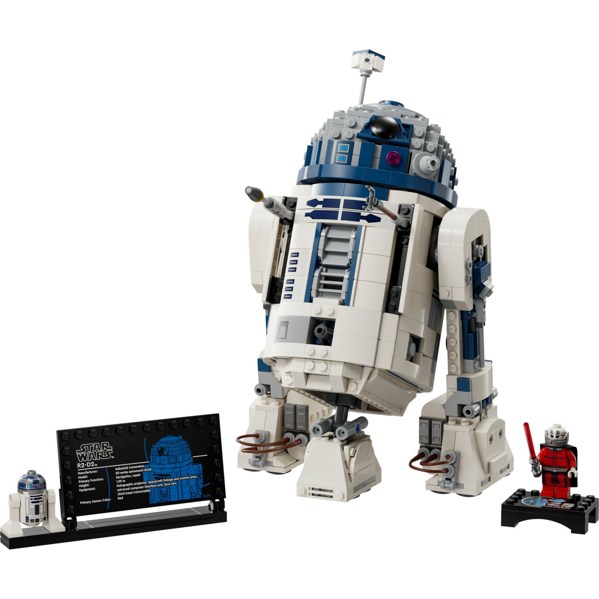 Voir la diapositive 2 : LEGO LEGO Star Wars 75379 R2-D2, Jouet Droïde à Construire, Cadeau pour Enfants, Jeu de Combat