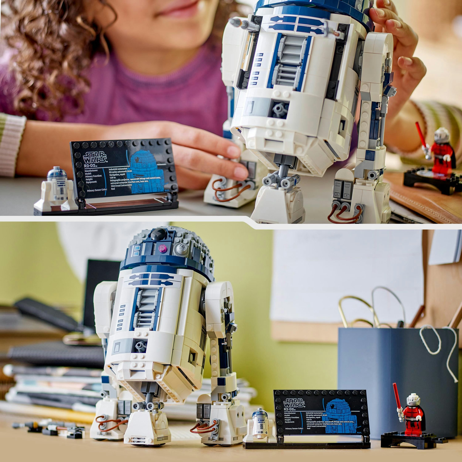 Voir la diapositive 6 : LEGO LEGO Star Wars 75379 R2-D2 - Jouet Droïde à Construire - Cadeau Enfants - Jeu de Combat