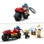 Voir la diapositive 4 : LEGO City 60410 La Moto d'Intervention Rapide des Pompiers, Jouet de Véhicule avec 2 Minifigurines incl. Pompière