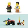 Voir la diapositive 6 : LEGO City 60410 La Moto d'Intervention Rapide des Pompiers, Jouet de Véhicule avec 2 Minifigurines incl. Pompière