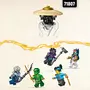 LEGO NINJAGO 71809 Egalt le Maître Dragon, Jouet Ninja avec 5 Minifigurines Ninja dont Personnages Lloyd et Nya