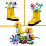 Voir la diapositive 5 : LEGO Creator 3en1 31149 Les Fleurs dans l'Arrosoir, Jouet pour Enfants, avec Arrosoir, Bouquet de Fleurs et 2 Oiseaux
