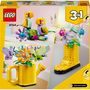 Voir la diapositive 8 : LEGO Creator 3en1 31149 Les Fleurs dans l'Arrosoir, Jouet pour Enfants, avec Arrosoir, Bouquet de Fleurs et 2 Oiseaux