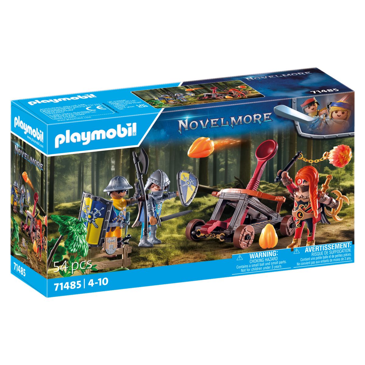 PLAYMOBIL 71485 Novelmore - Chevaliers et catapulte