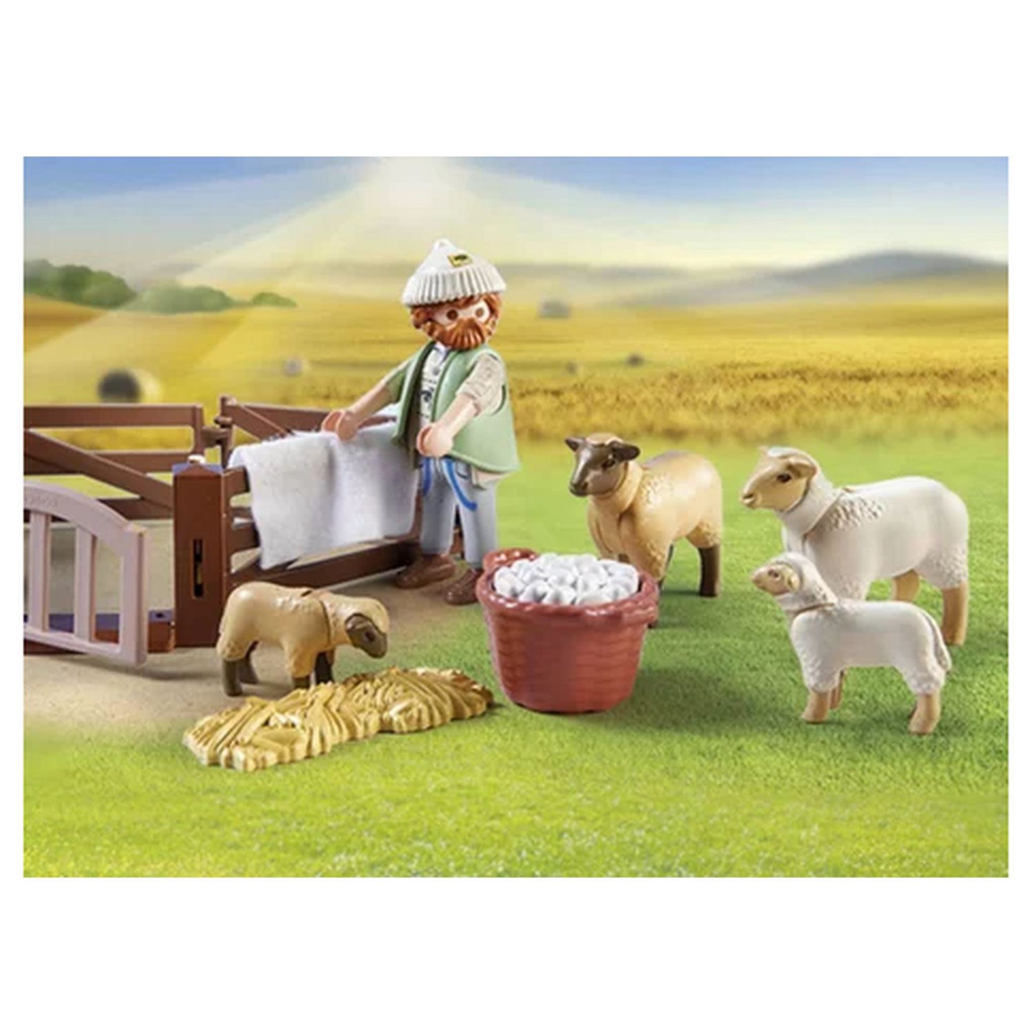 Voir la diapositive 5 : PLAYMOBIL 71444 Country - Berger avec moutons
