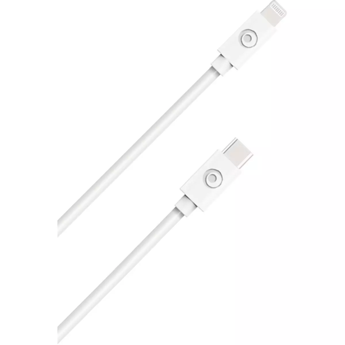 BIGBEN Câble USB C/Lightning 50cm 3A - Blanc