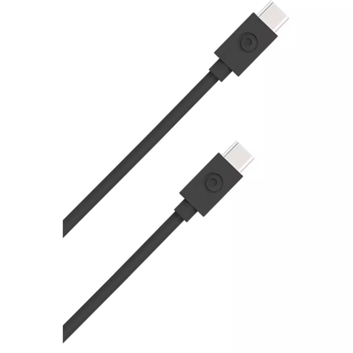 BIGBEN Câble USB C/USB C 50cm 3A - Noir