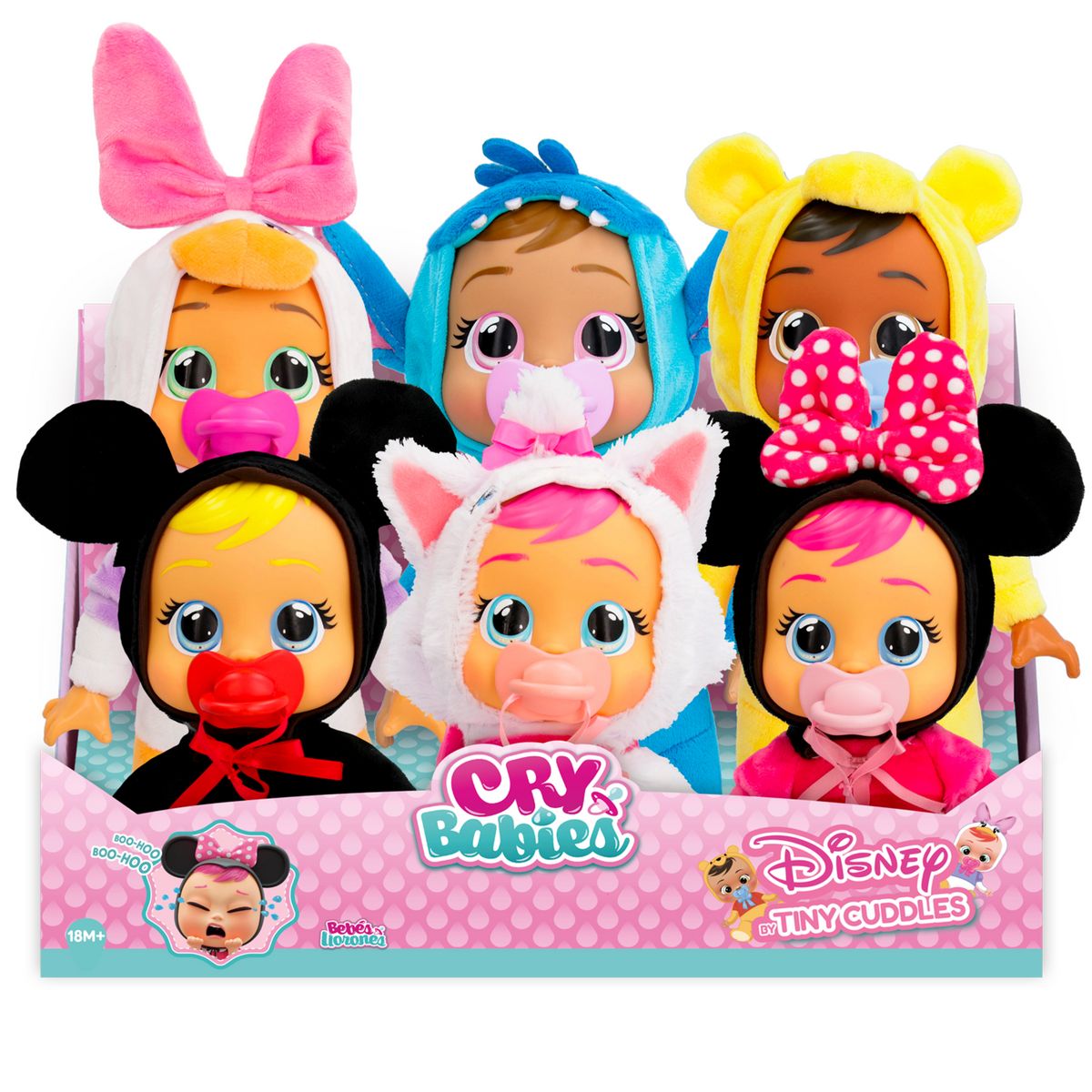 Poupée Cry Babies Tiny Cuddles Disney