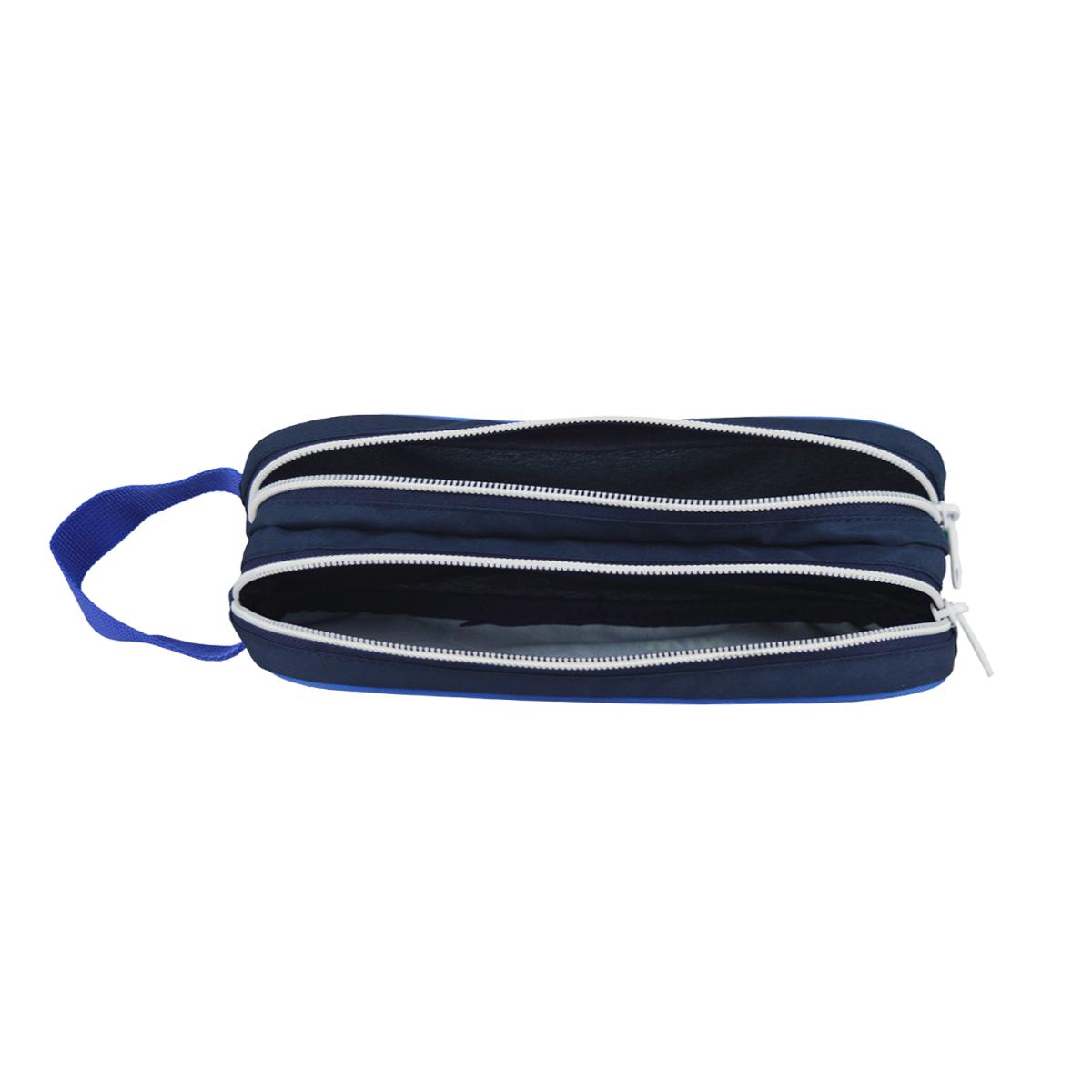 Voir la diapositive 4 : AUCHAN Trousse 2 compartiments Foot