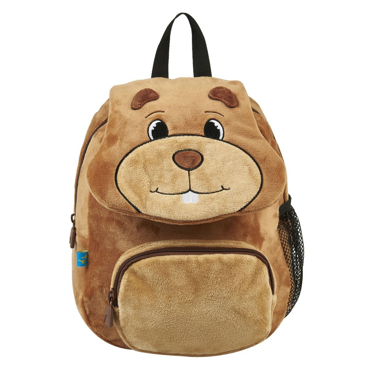 AUCHAN Sac à goûter castor - Marron