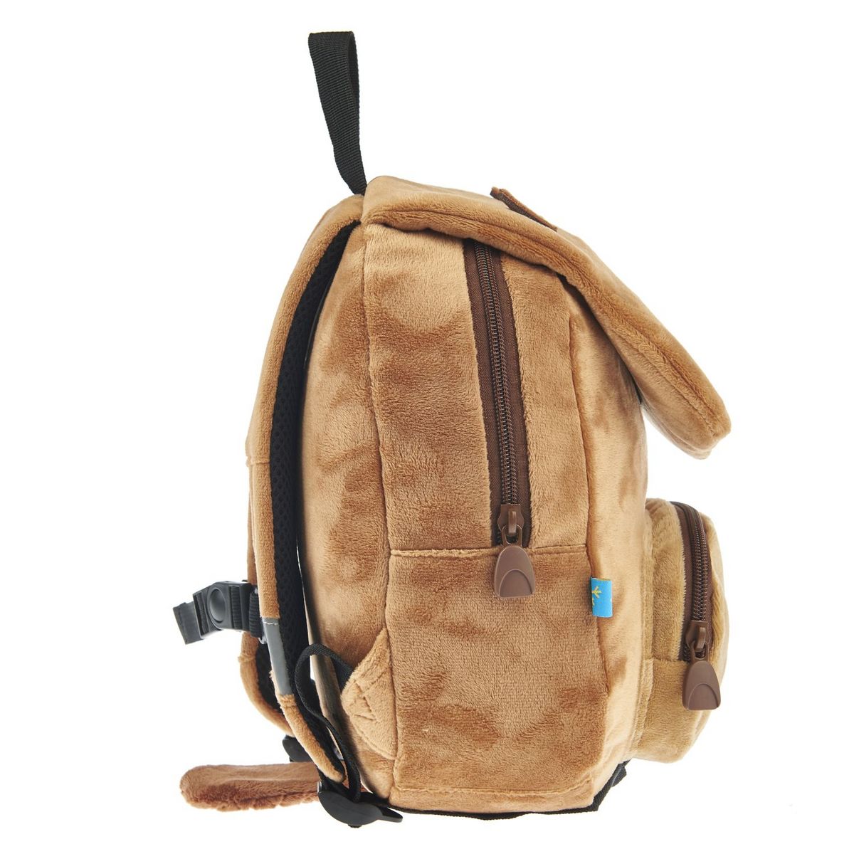 AUCHAN Sac à goûter castor - Marron