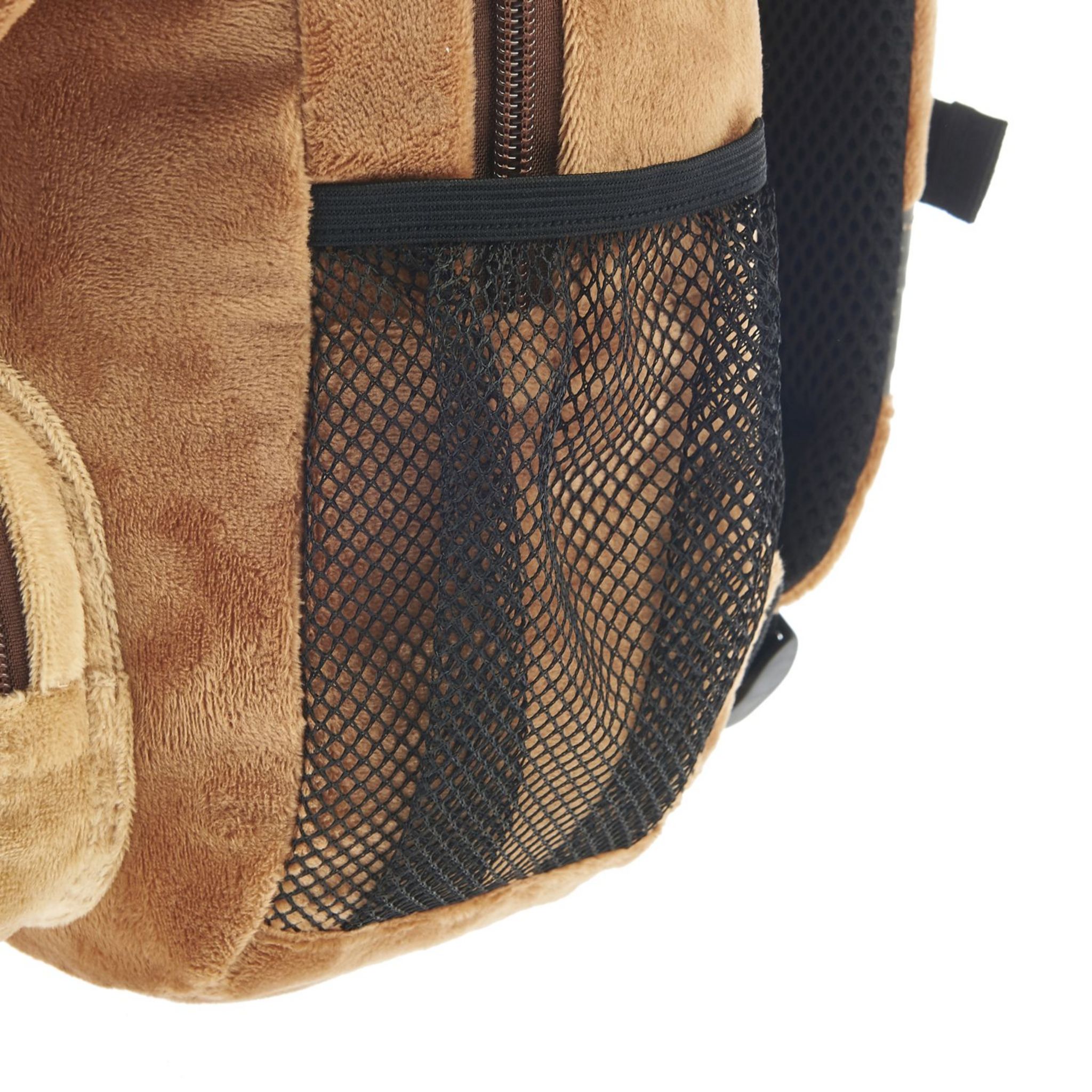 Voir la diapositive 5 : AUCHAN Sac à goûter castor - Marron