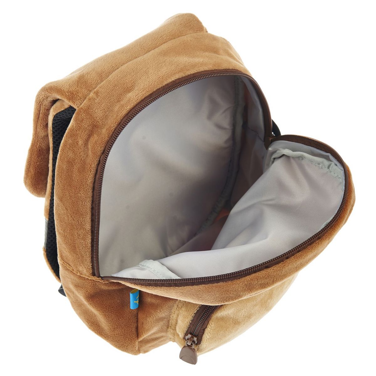 AUCHAN Sac à goûter castor - Marron